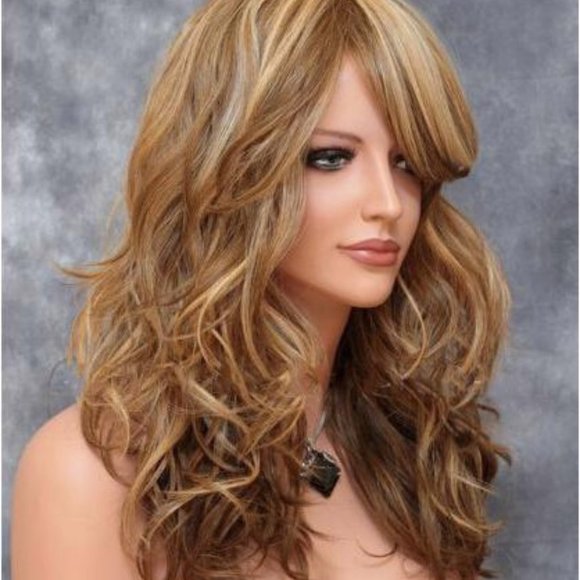 Big wavy brown hair wig - Picture 3 of 3